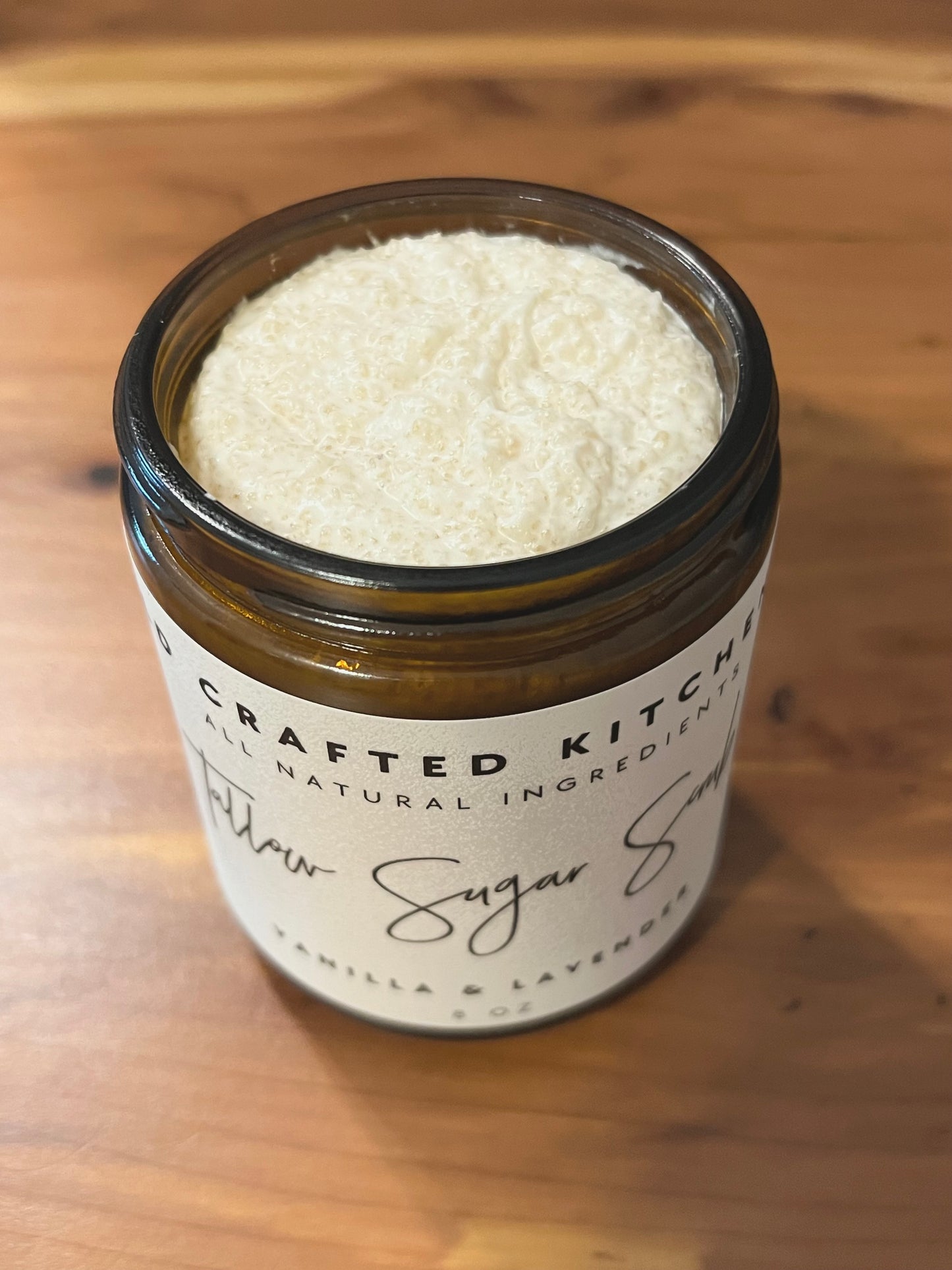 Tallow Sugar Scrub - Vanilla & Lavender