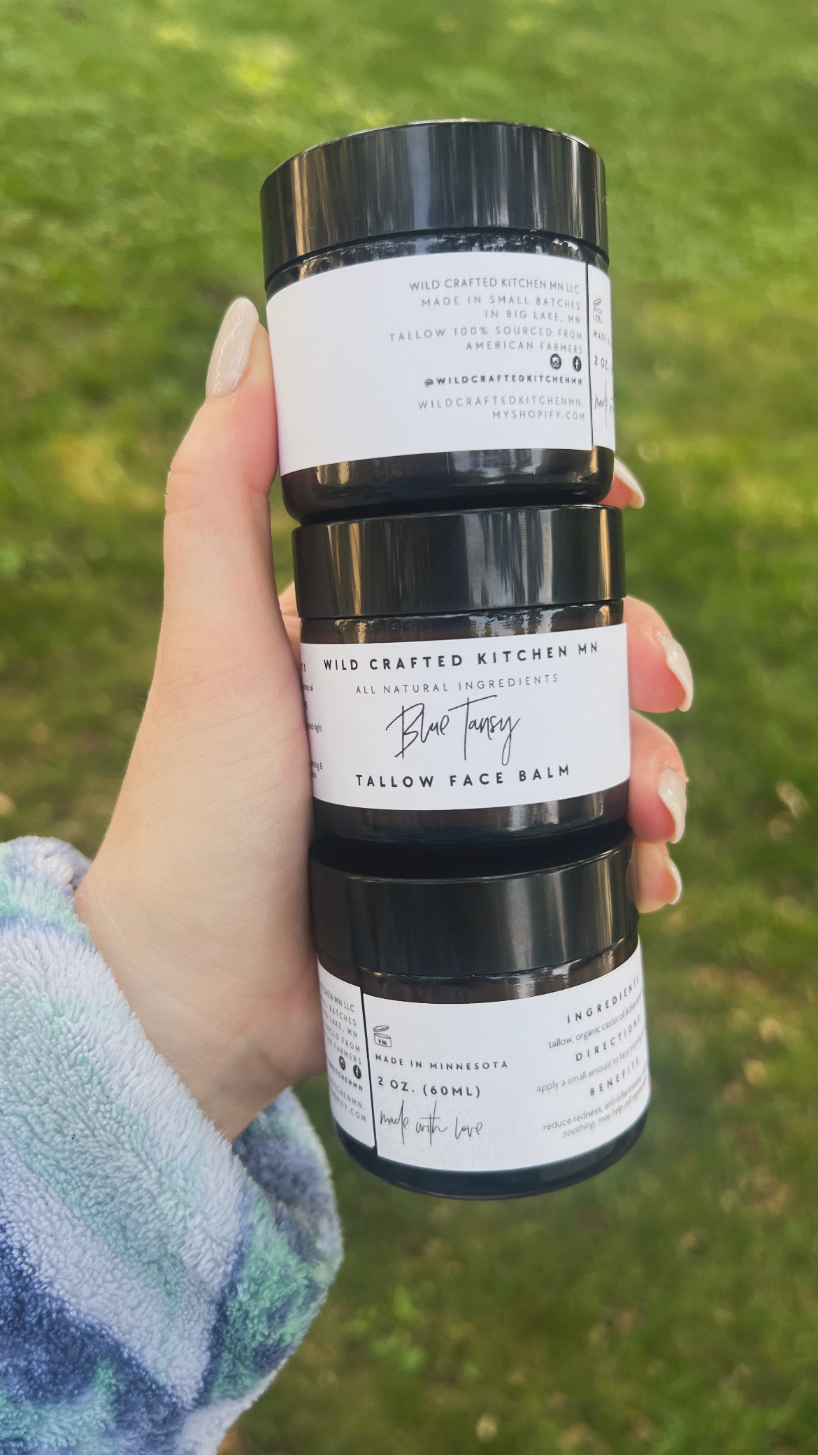 Blue Tansy Tallow Face Balm