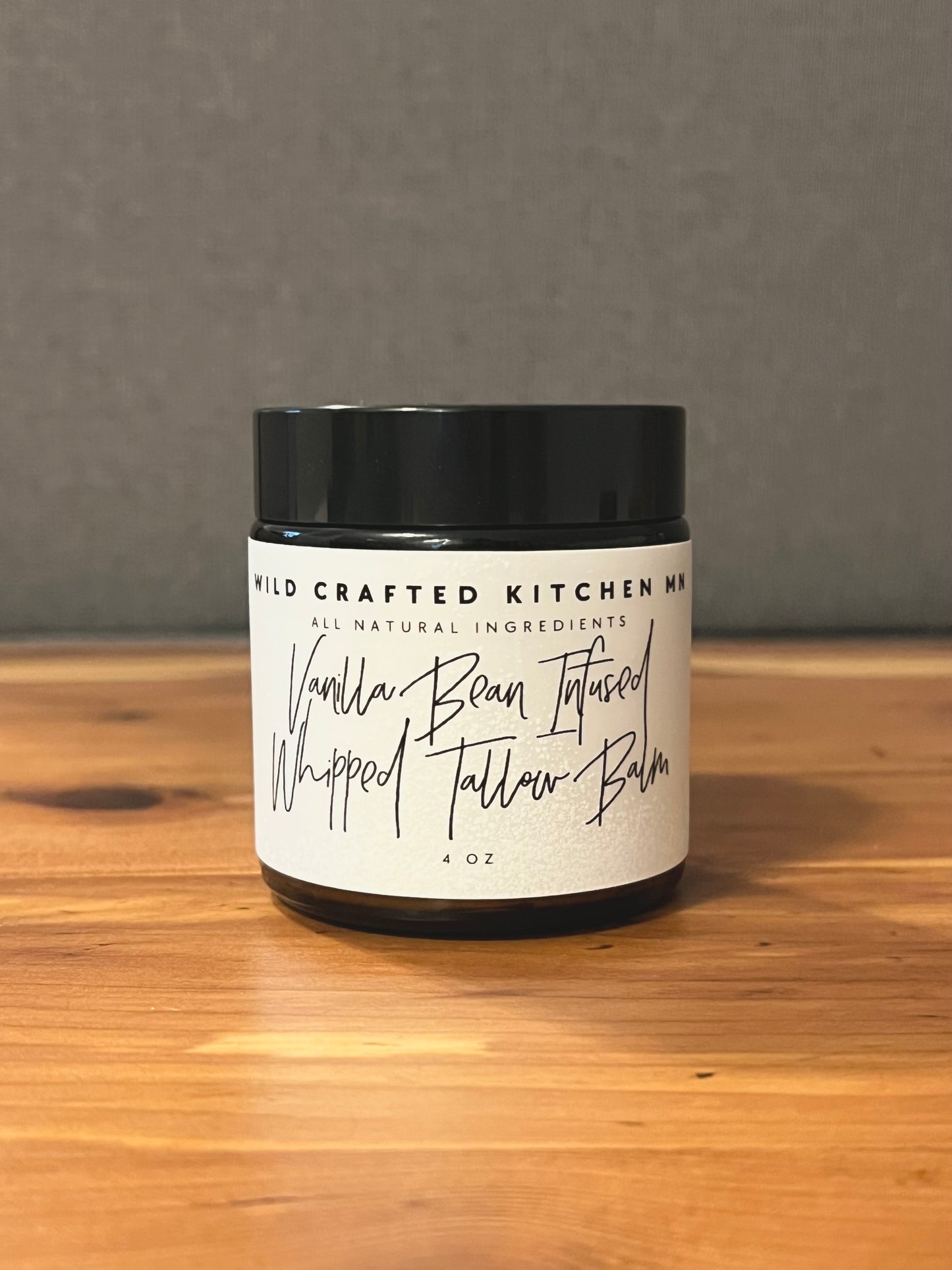 Vanilla Bean Infused Whipped Tallow Balm