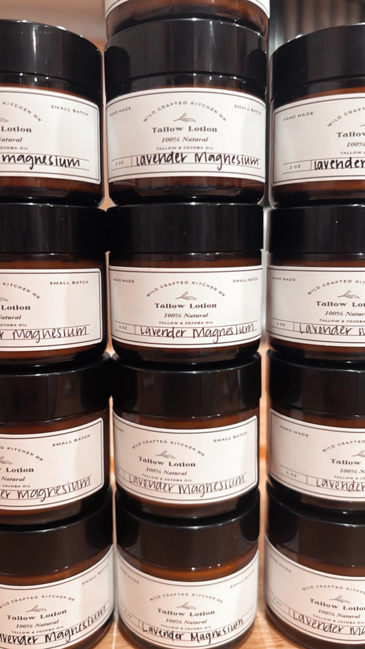 Whipped Magnesium Tallow Lotion
