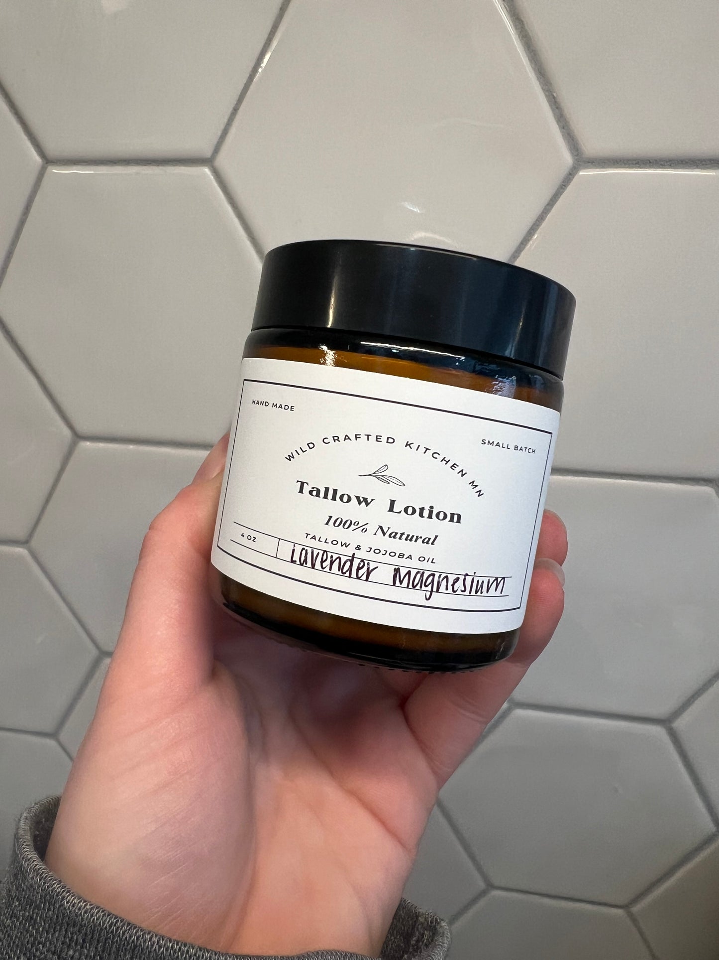 Whipped Magnesium Tallow Lotion