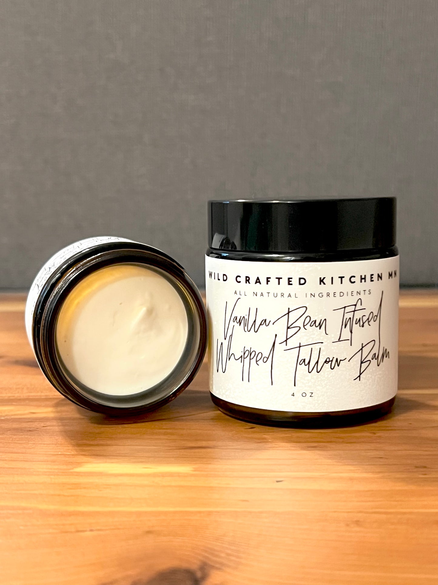 Vanilla Bean Infused Whipped Tallow Balm