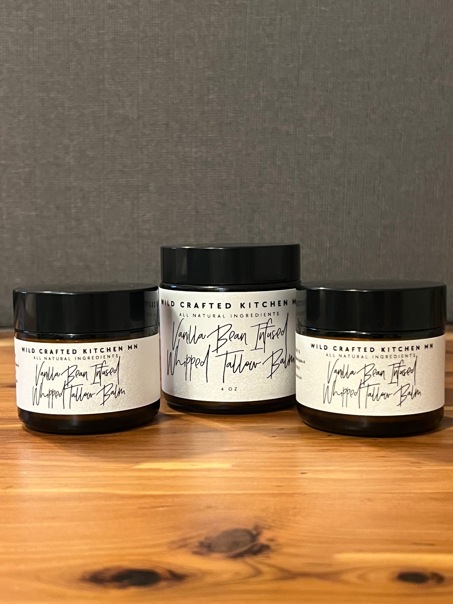 Vanilla Bean Infused Whipped Tallow Balm