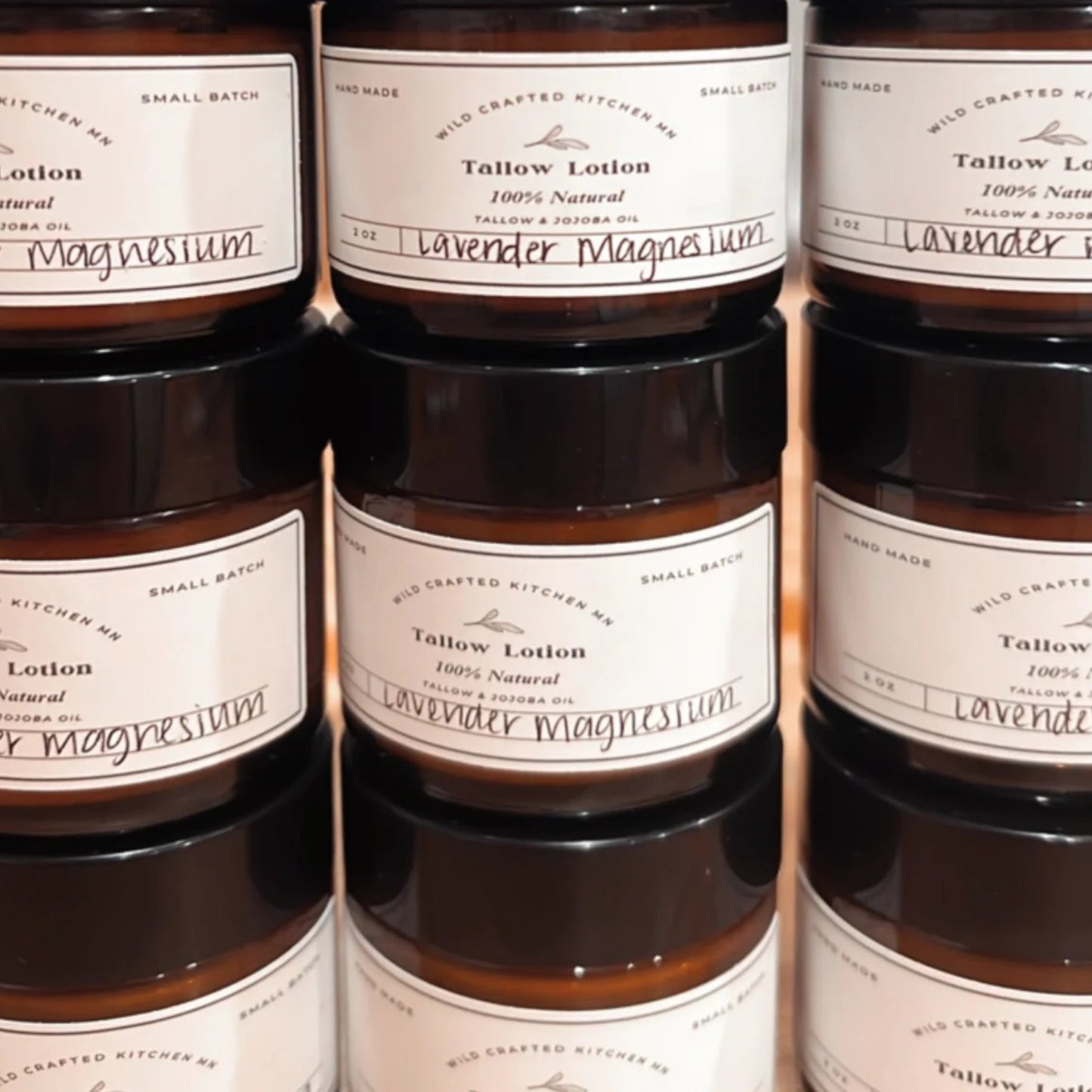 Whipped Magnesium Tallow Lotion