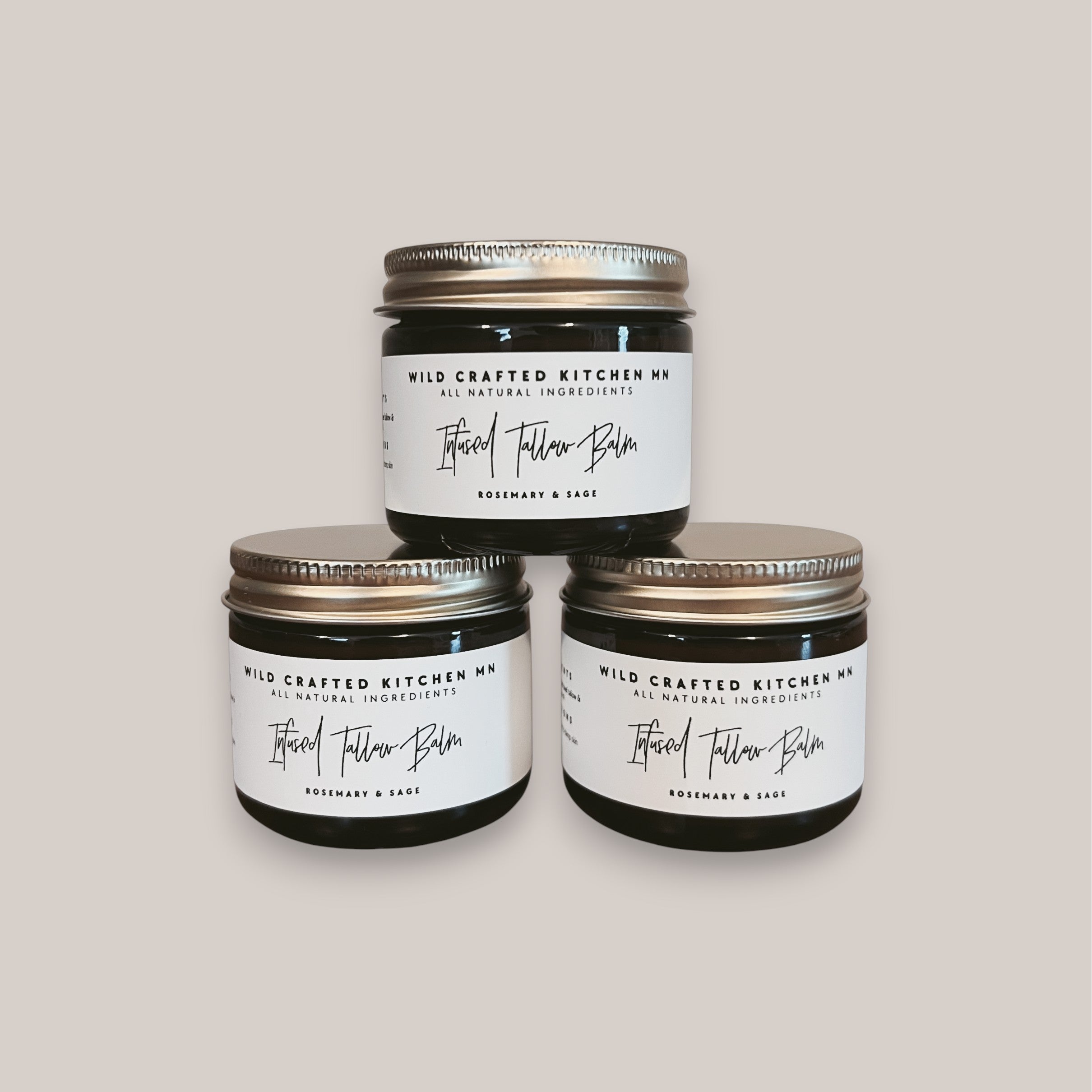 Infused Tallow Balm - Rosemary & Sage