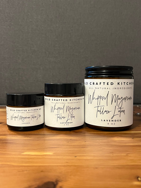 Whipped Magnesium Tallow Lotion