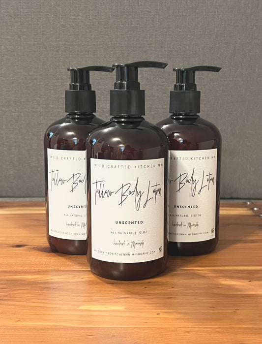 Lightweight Tallow Body Lotion - Unscented