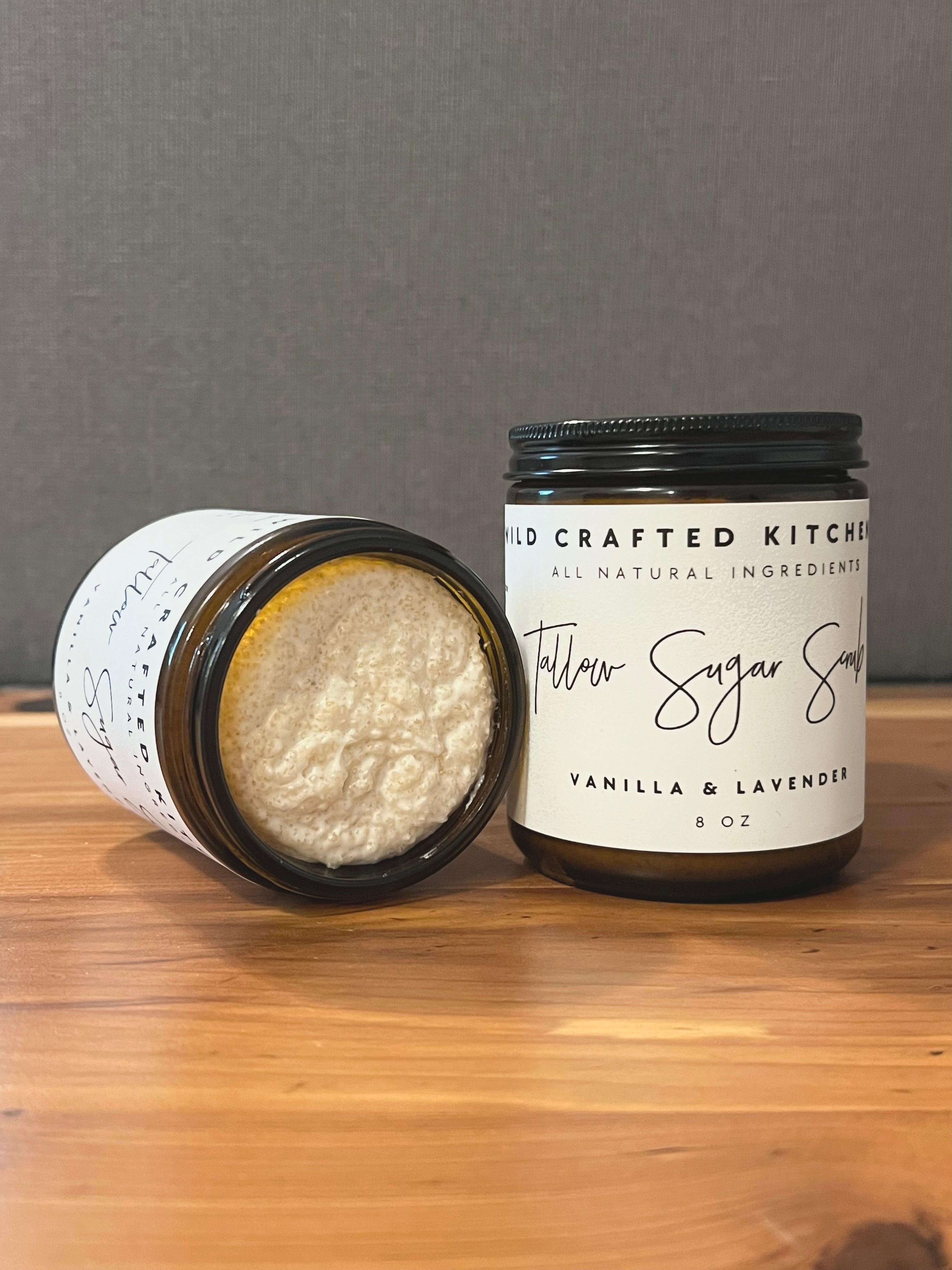 Tallow Sugar Scrub - Vanilla & Lavender