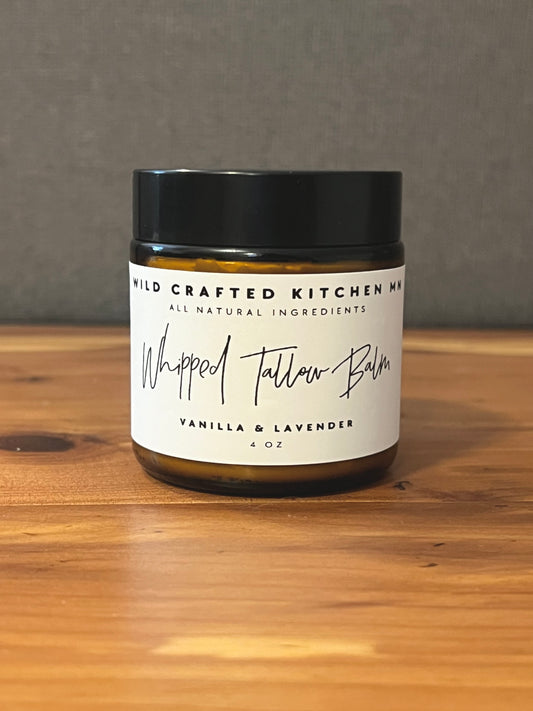 Vanilla + Lavender Whipped Tallow Balm