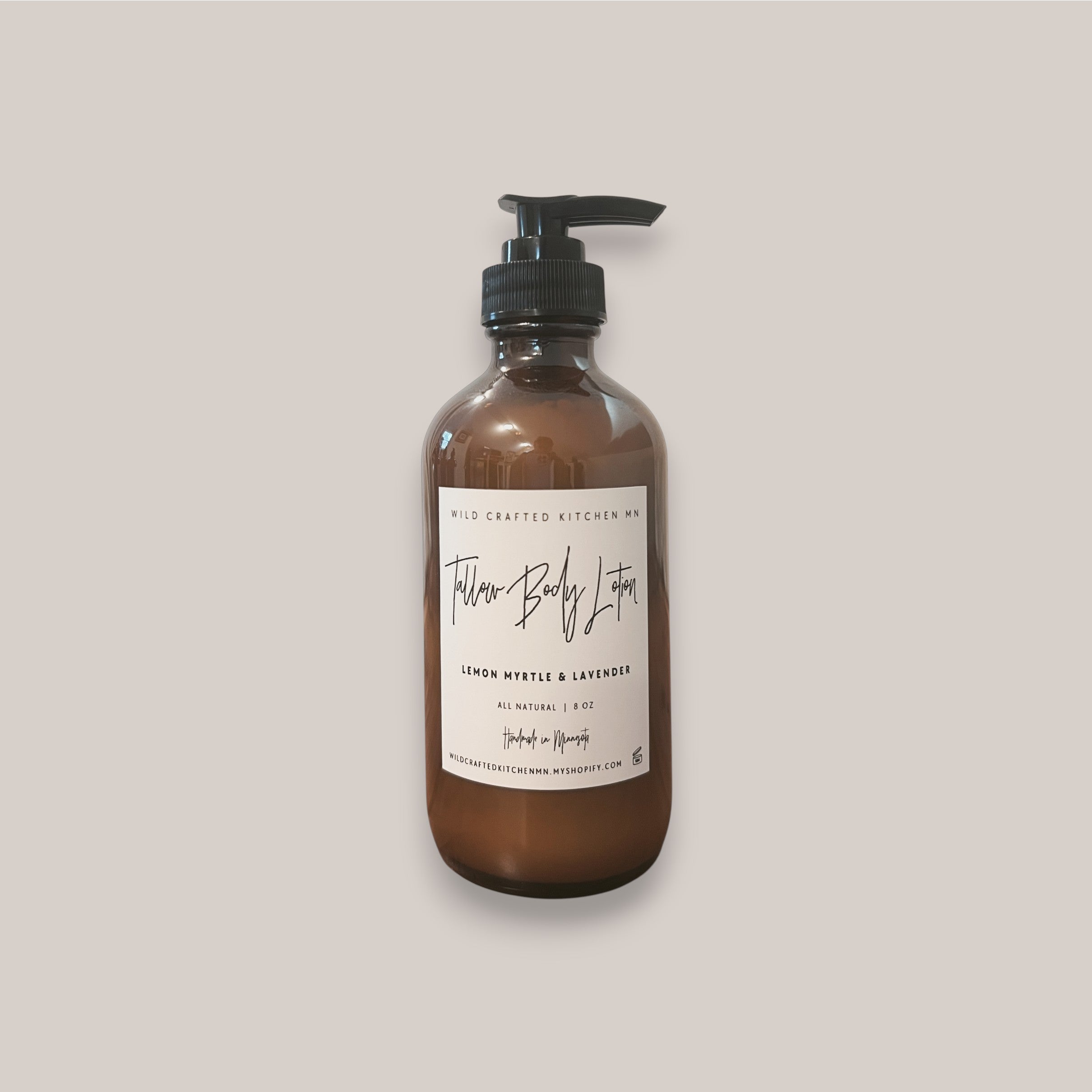 Lemon Myrtle & Lavender Tallow Body Lotion