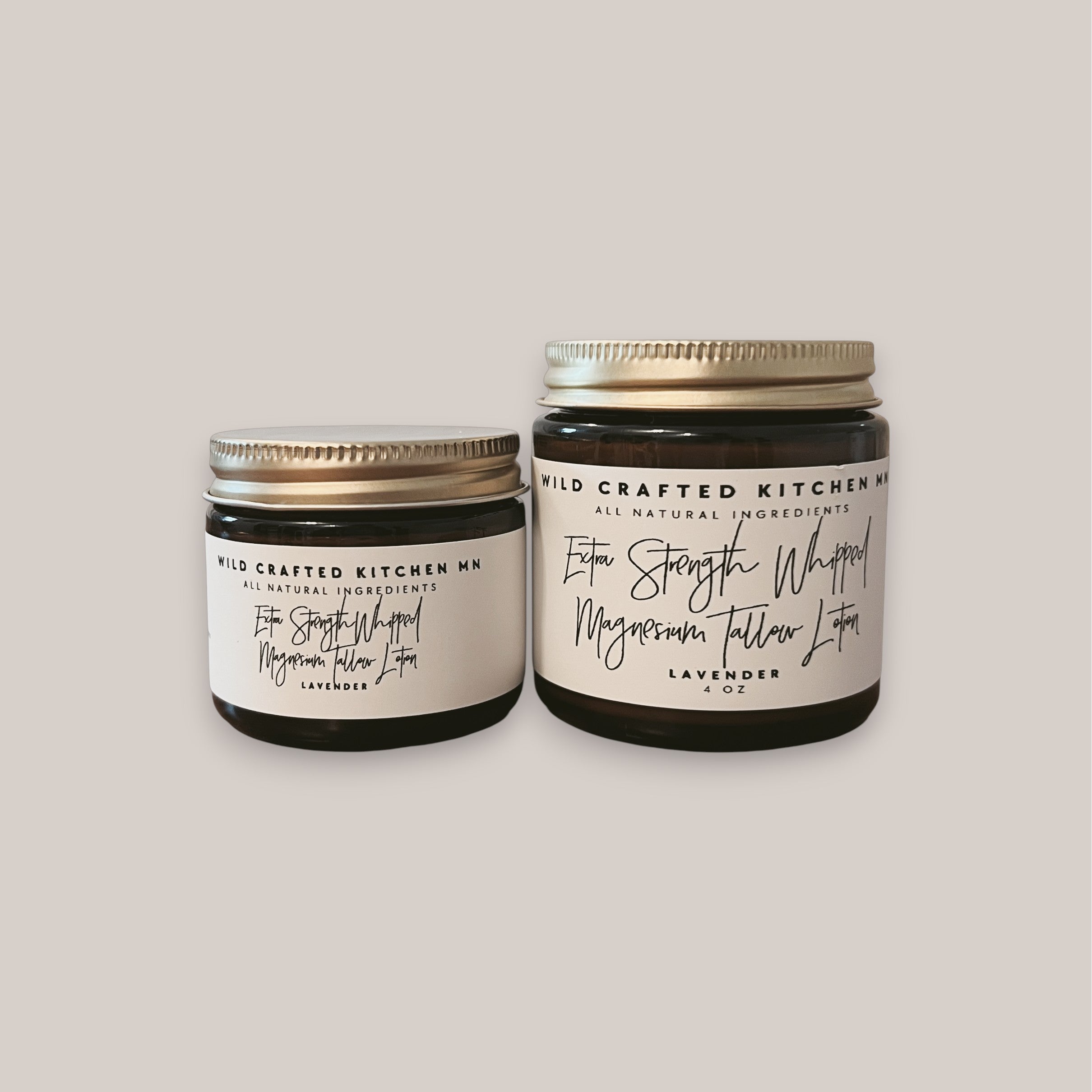 Extra Strength Whipped Magnesium Tallow Lotion
