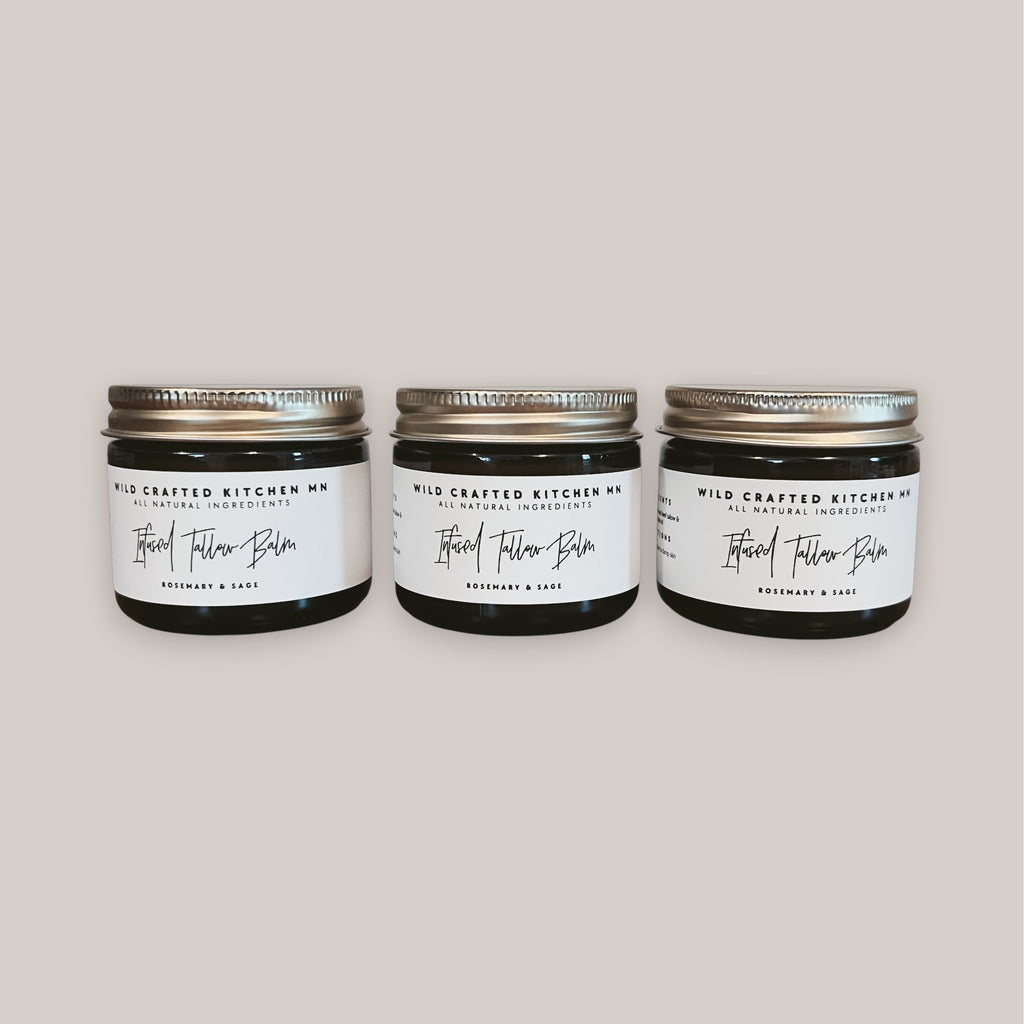 Infused Tallow Balm - Rosemary & Sage