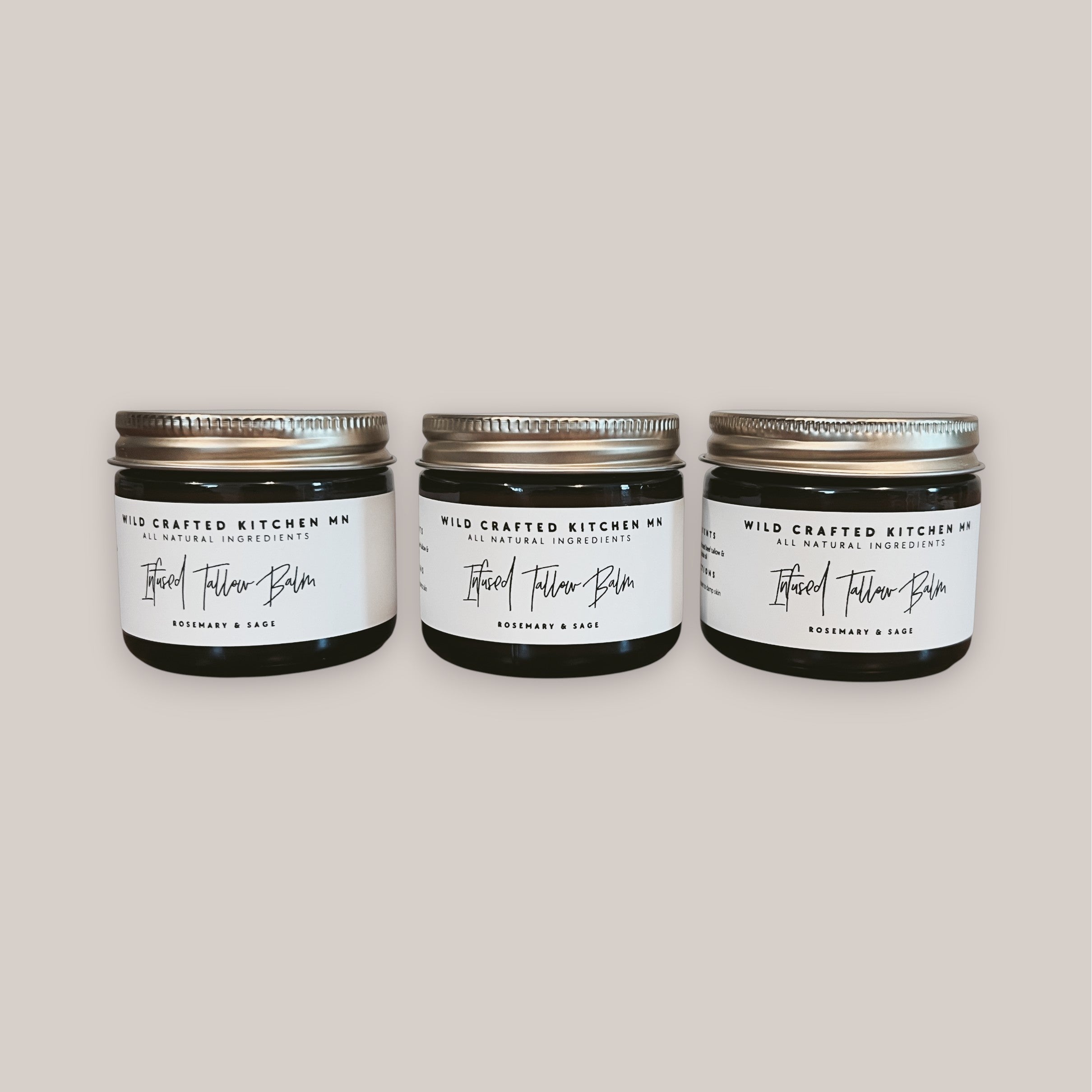 Infused Tallow Balm - Rosemary & Sage