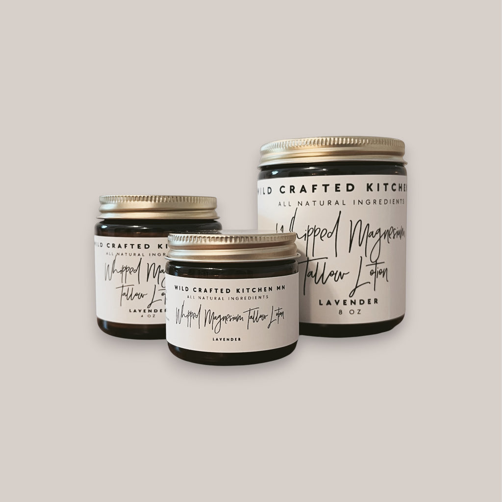 Whipped Magnesium Tallow Lotion