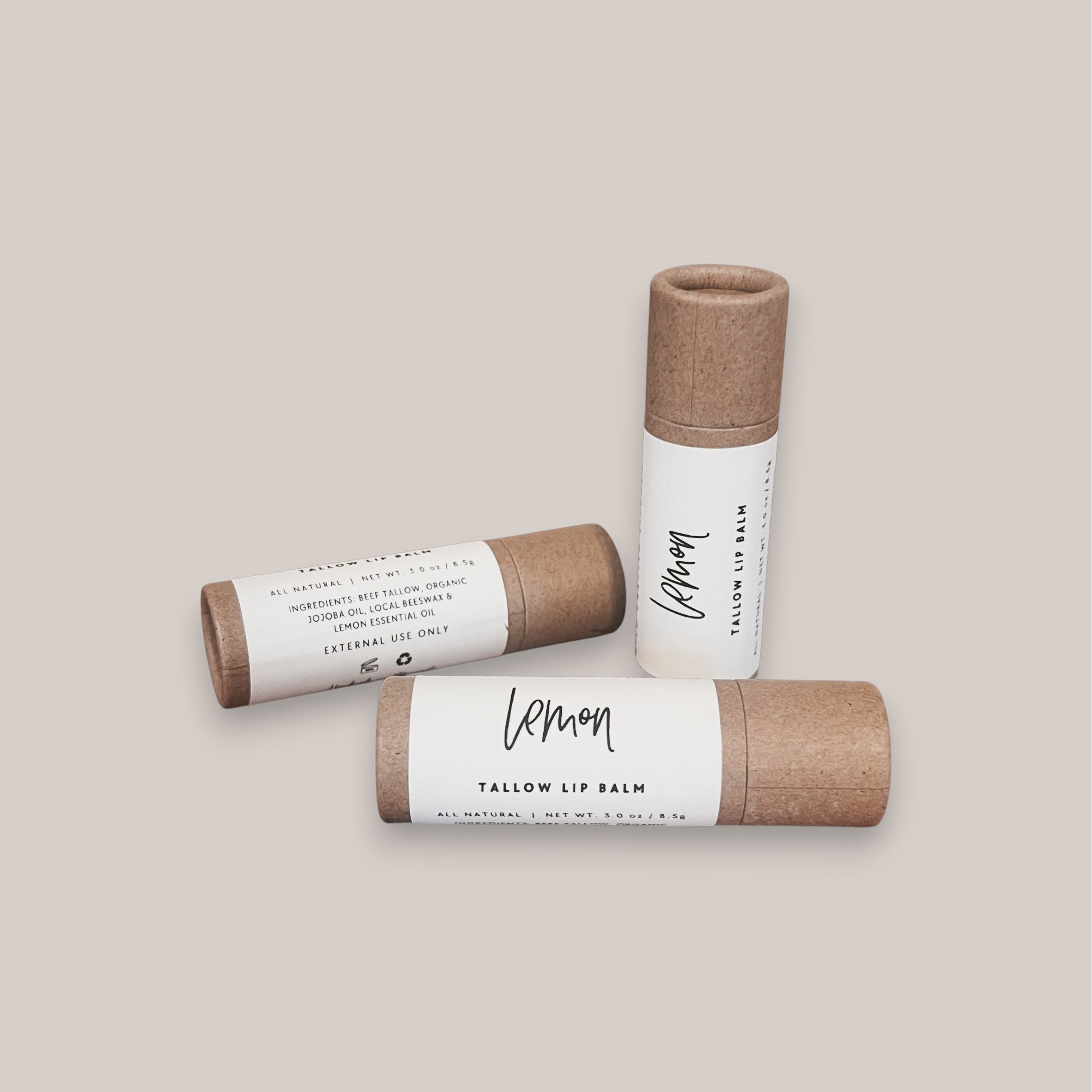 Tallow Lip Balm