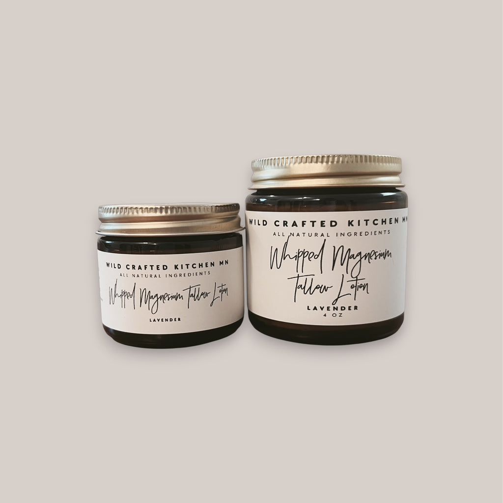 Whipped Magnesium Tallow Lotion