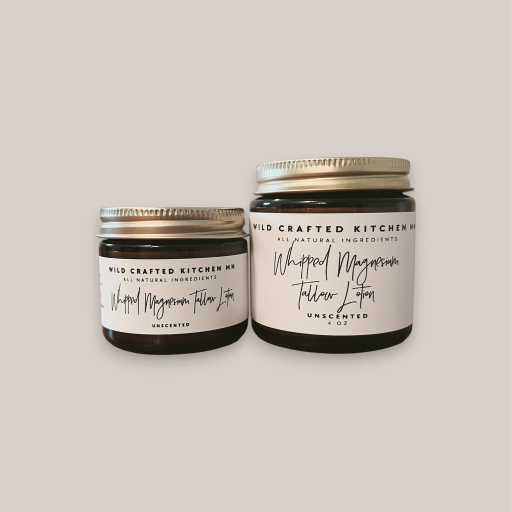 Whipped Magnesium Tallow Lotion
