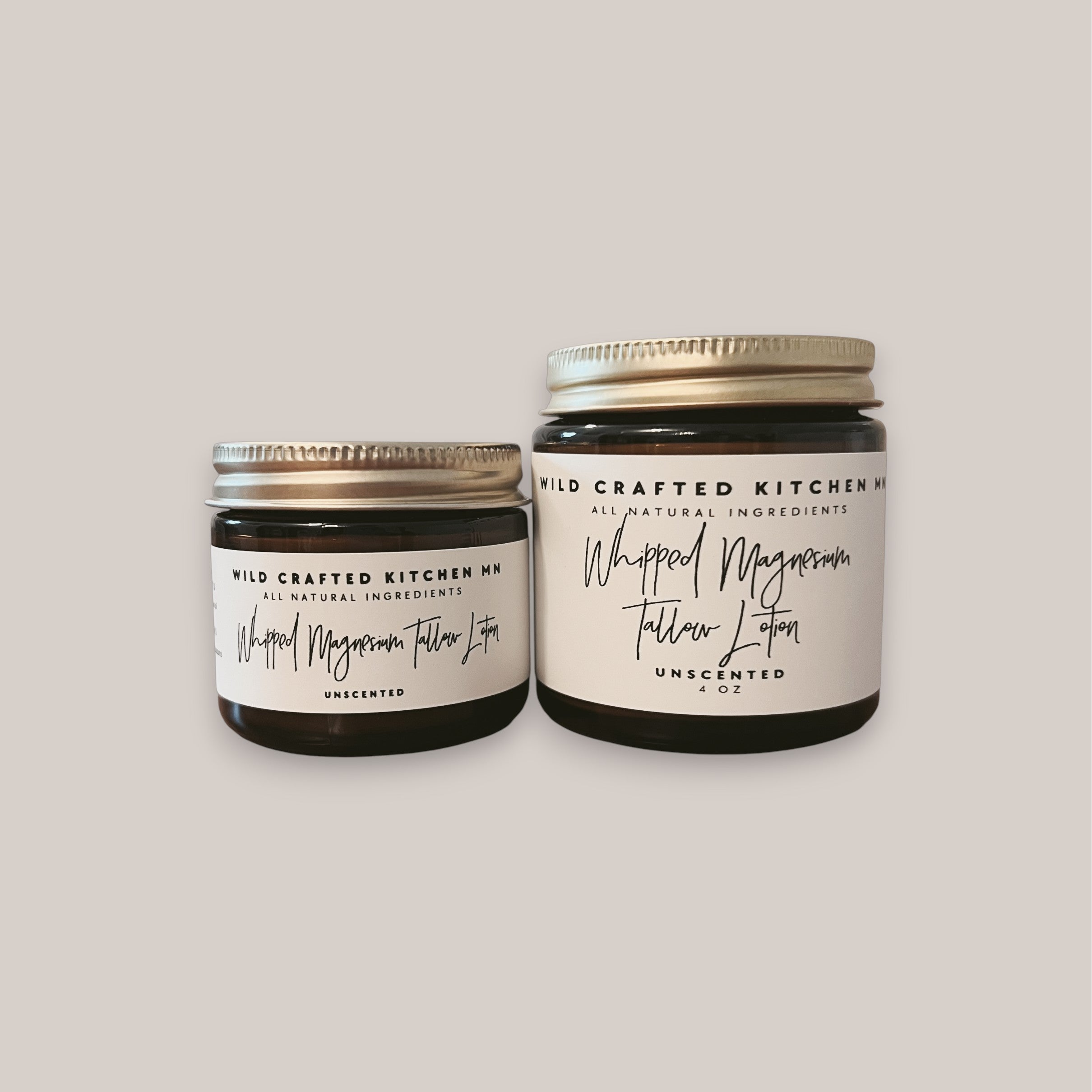 Whipped Magnesium Tallow Lotion