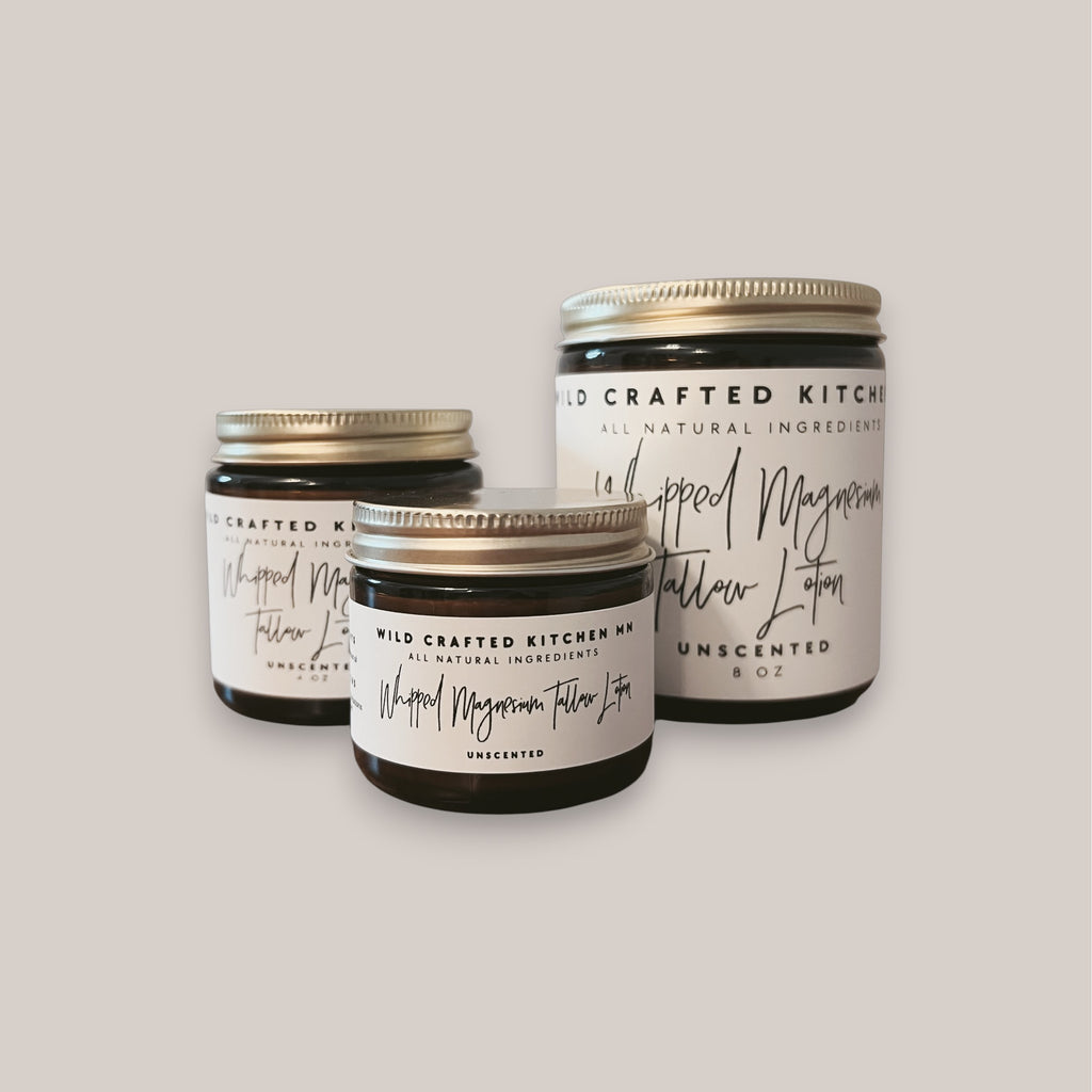 Whipped Magnesium Tallow Lotion