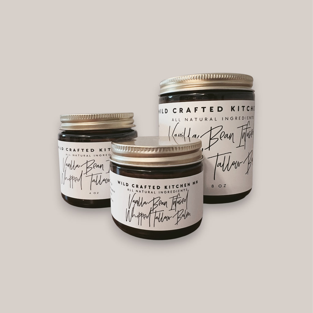 Vanilla Bean Infused Whipped Tallow Balm