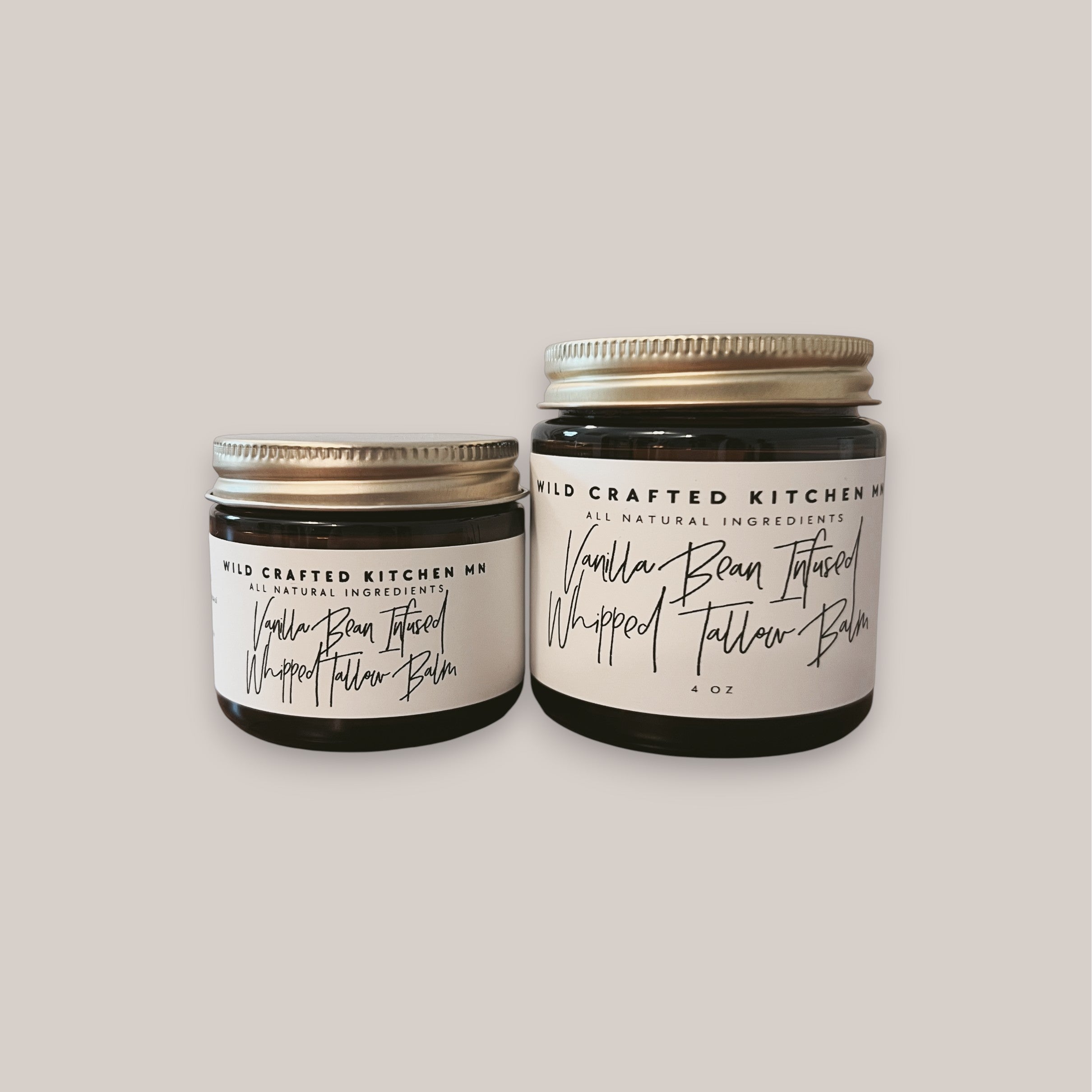 Vanilla Bean Infused Whipped Tallow Balm